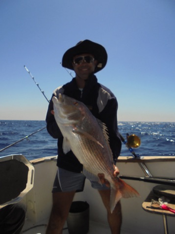 Mario with an Algarve Golden Snapper